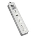 Tripp Lite by Eaton Hospital-Grade Surge Protector with 6 Hospital-Grade Outlets 6 ft. (1.83 m) Cord 1050 Joules UL 1363 Not for Patient-Care Rooms