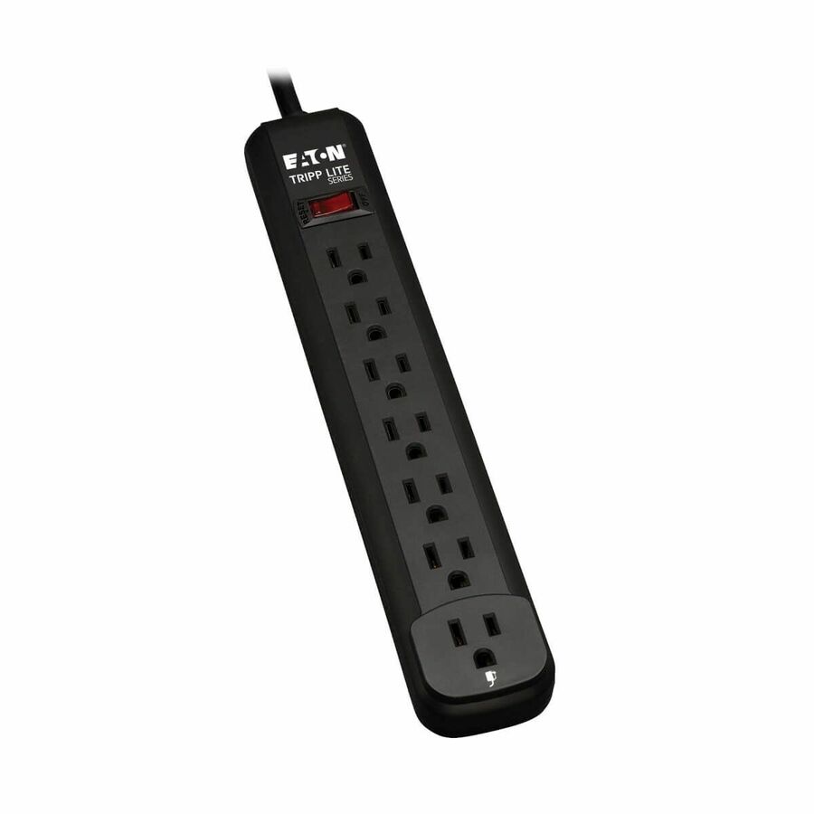 Tripp Lite by Eaton Power It! 7-Outlet Power Strip 12 ft. (3.66 m) Cord Black Housing