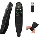 StarTech Wireless Presentation Remote with Red Laser Pointer, 90 ft., PowerPoint Presentation Clicker for Mac & Windows, TAA