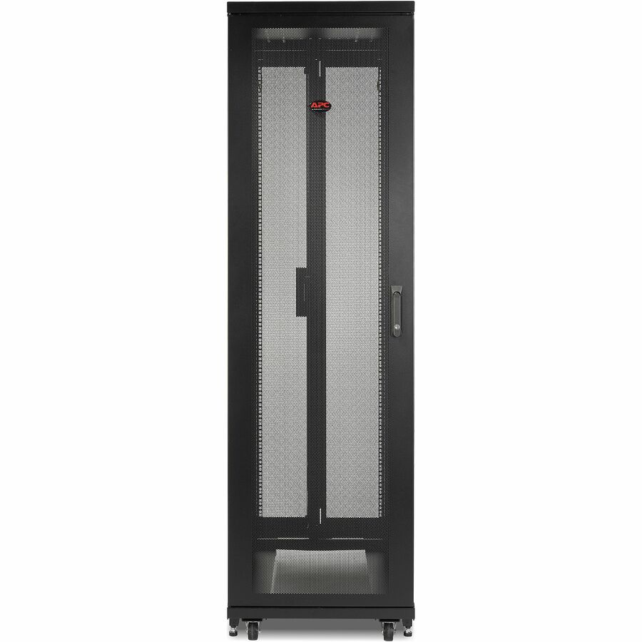 APC NetShelter SV, Server Rack Enclosure, 42U, 600W x 1060 D mm, with Sides, Black, Single Rack Unassembled