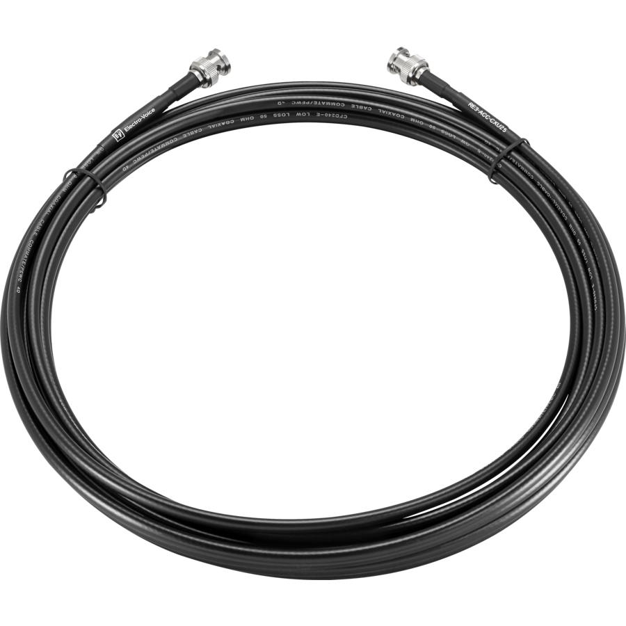 Electro-Voice RE3-ACC-CXU25 25 Foot, 50 Ohm Low Loss BNC Coax Cable