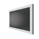 Chief Impact Floor Mounted Kiosk, Portrait 50" White
