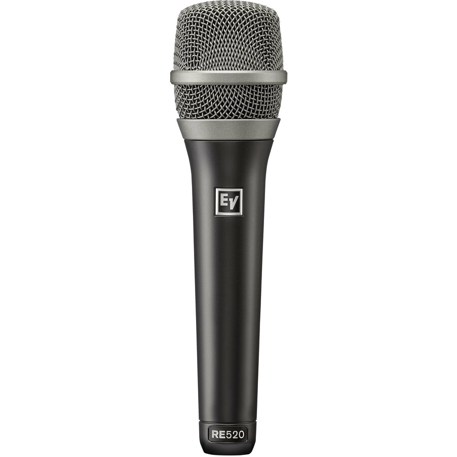 Electro-Voice RE520 Wired Condenser Microphone - Black Polyurethane Paint