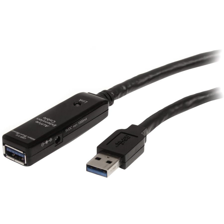 StarTech 3m USB 3.0 (5Gbps) Active Extension Cable, M/F, TAA
