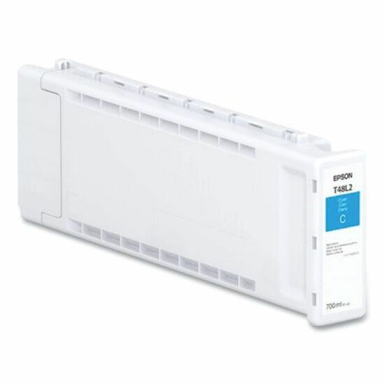 Epson UltraChrome PRO6 T48L Original High Yield Inkjet Ink Cartridge - Cyan - 1 Pack