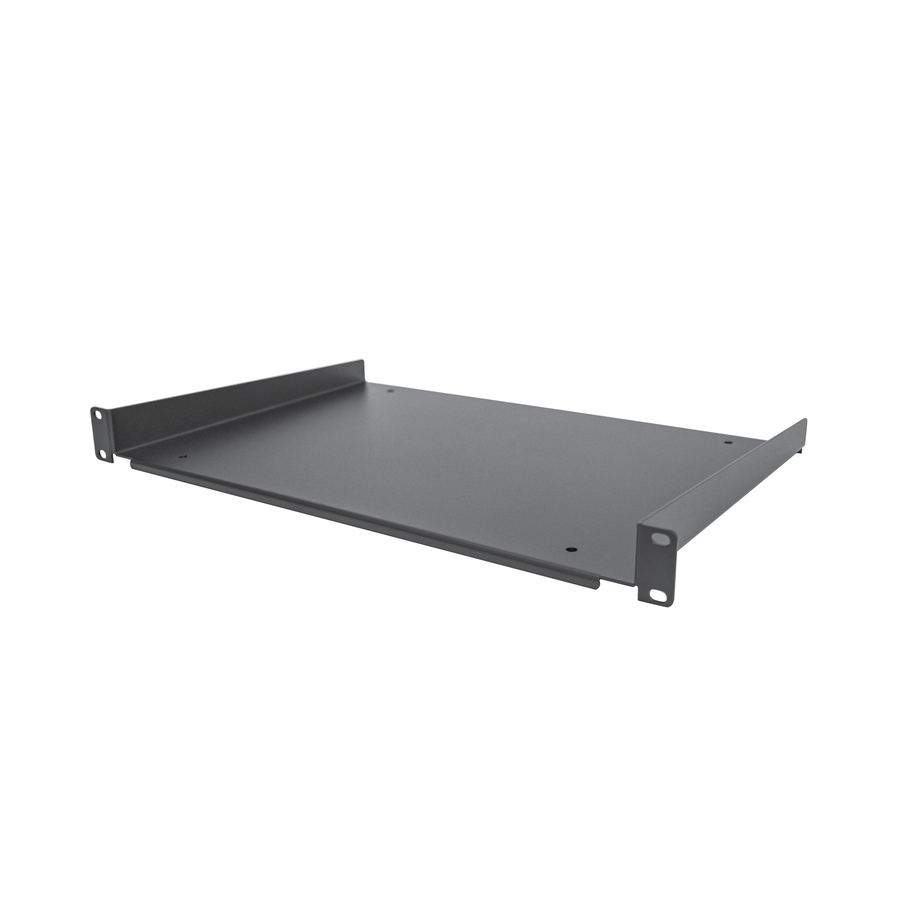 StarTech 1U Server Rack Cabinet Shelf - Fixed 12" Deep Cantilever Rackmount Tray for 19" Data/AV/Network Enclosure w/cage nuts, screws