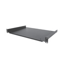 StarTech 1U Server Rack Cabinet Shelf - Fixed 12" Deep Cantilever Rackmount Tray for 19" Data/AV/Network Enclosure w/cage nuts, screws