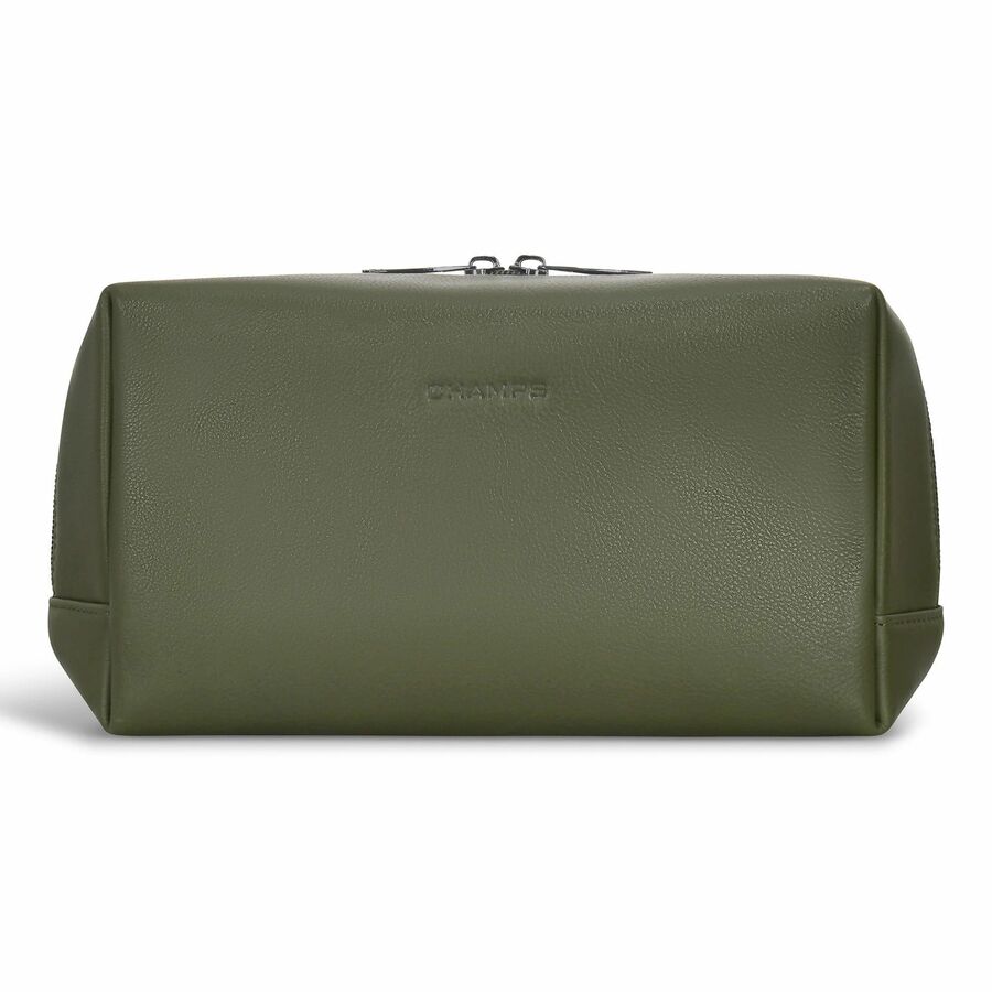 Champs Onyx Carrying Case Toiletries - Khaki