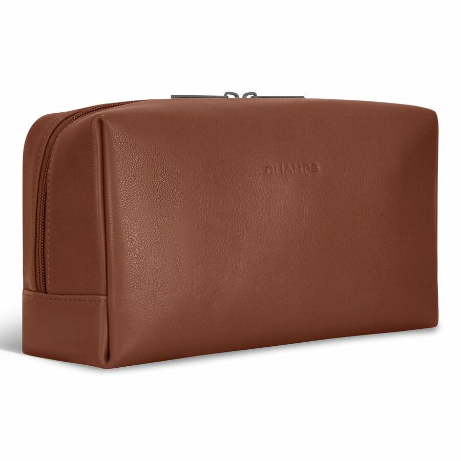 Champs Onyx Carrying Case Toiletries - Brown