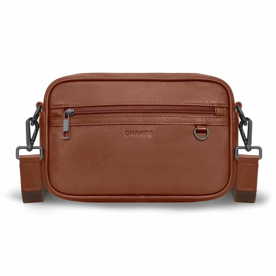 Champs Onyx Carrying Case Camera - Brown