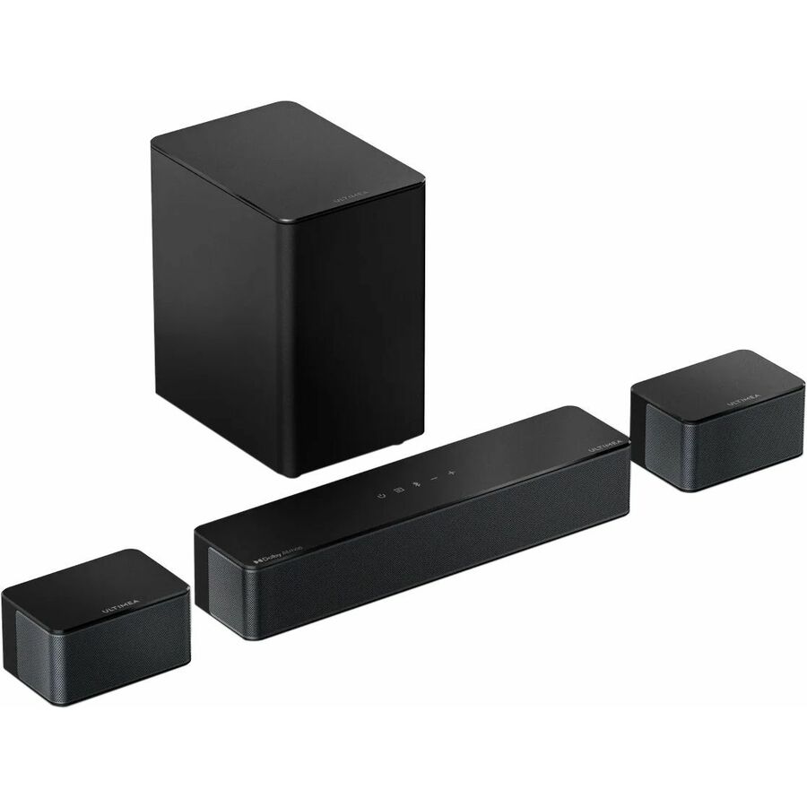 ULTIMEA Poseidon U2520 5.1 Bluetooth Sound Bar Speaker - 410 W RMS - Black