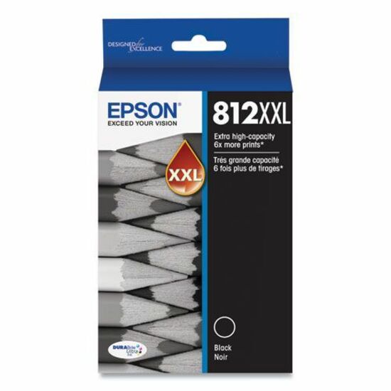Epson T812 Original Extra High Yield Inkjet Ink Cartridge - Black Pack