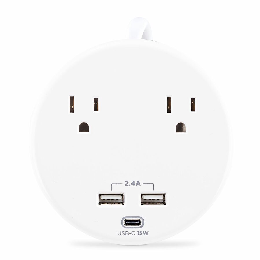 CyberPower P205UC Home and Office 2 - Outlet Surge Protector with 500 J Surge Suppression