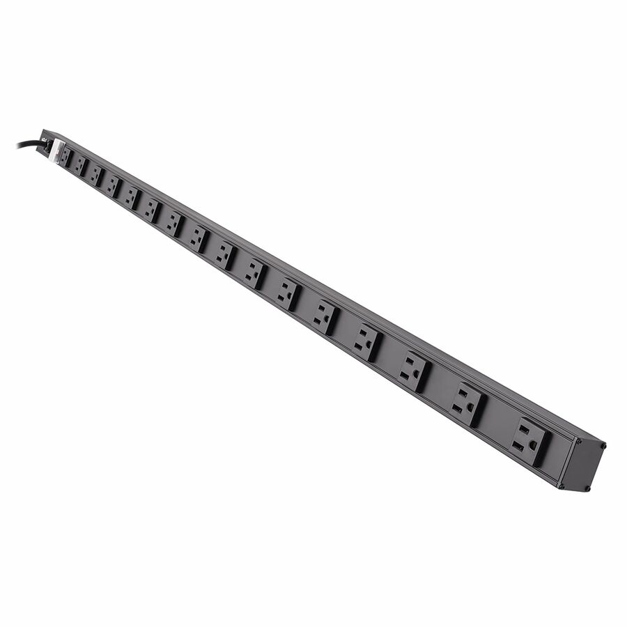 Eaton Tripp Lite Series 16-Outlet Vertical Power Strip, 120V, 15A, NEMA 5-15P, 15 ft. (4.57 m) Cord, 48 in., Black Housing