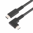 StarTech 6.6ft (2m) USB-C Cable, Right-Angled, USB 5Gbps, 100W (5A) PD, 4K 60Hz DP Alt Mode, Rugged USB C Cord, Thunderbolt Compatible