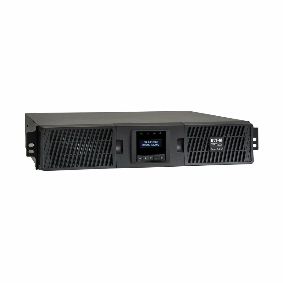 Tripp Lite by Eaton series SmartOnline 3000VA 2700W 120V Double-Conversion UPS - 7 Outlets, Extended Run, Network Card Option, LCD, USB, DB9, 2U Rack/Tower Battery Backup