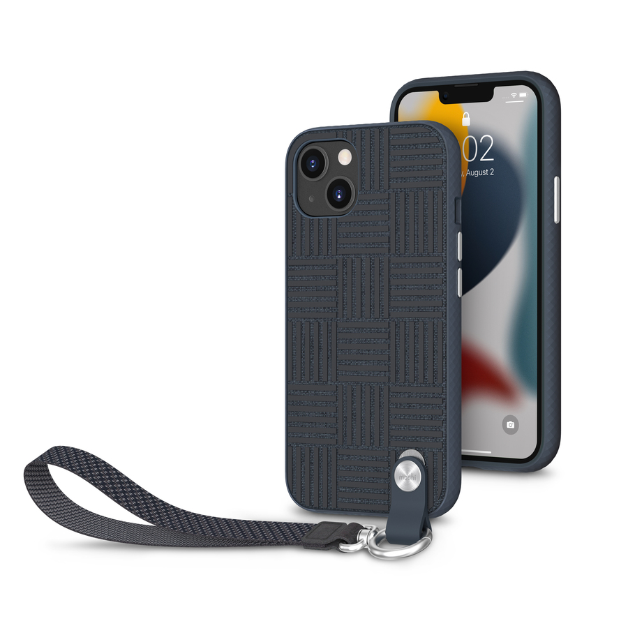 Moshi Altra Carrying Case Apple iPhone 13 Smartphone - Midnight Blue