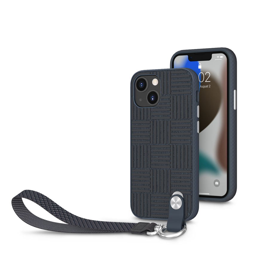 Moshi Altra Carrying Case Apple iPhone 13 mini Smartphone - Midnight Blue