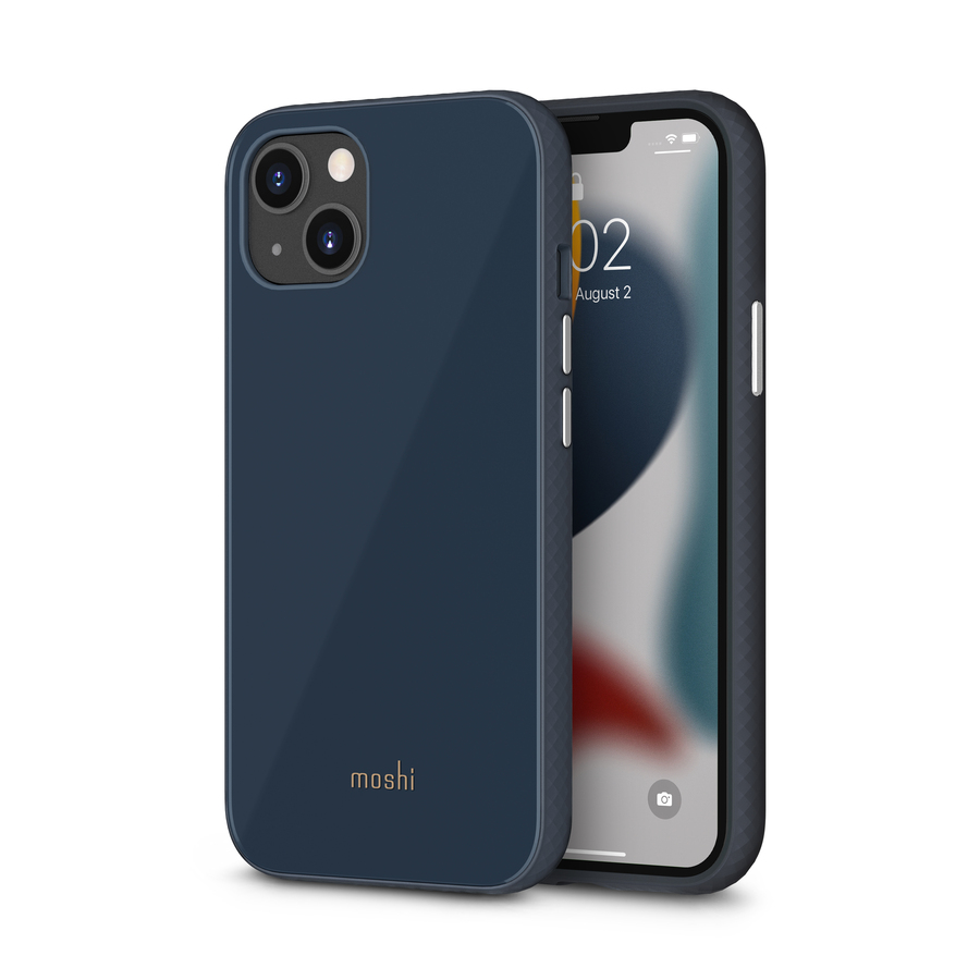 Moshi iGlaze for iPhone 13 - Blue