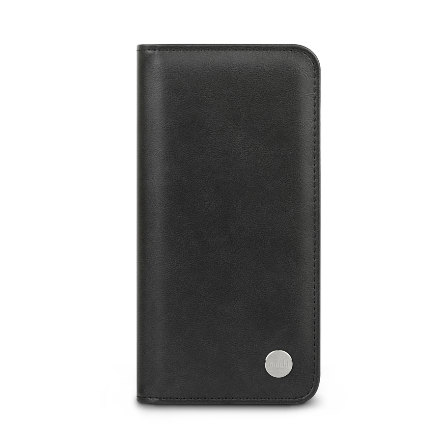 Moshi Overture Carrying Case (Wallet) Apple iPhone 13 Smartphone - Jet Black