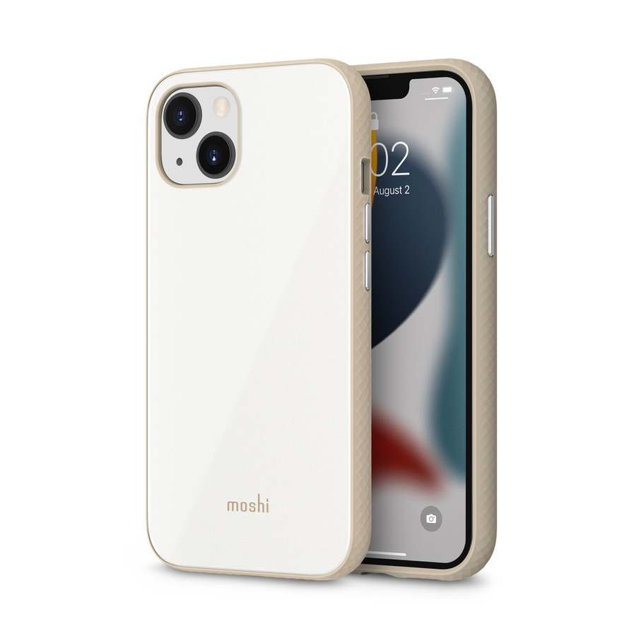 Moshi iGlaze iPhone 13 - Pearl White