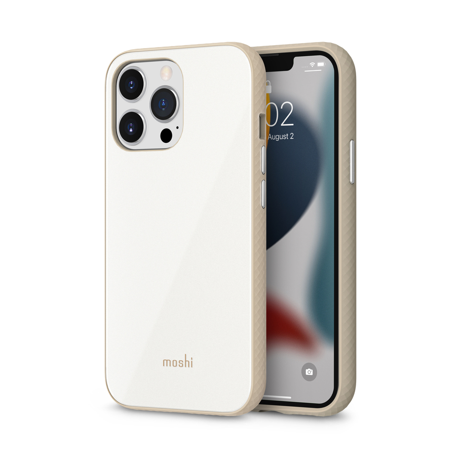Moshi iGlaze iPhone 13 Pro - Pearl White