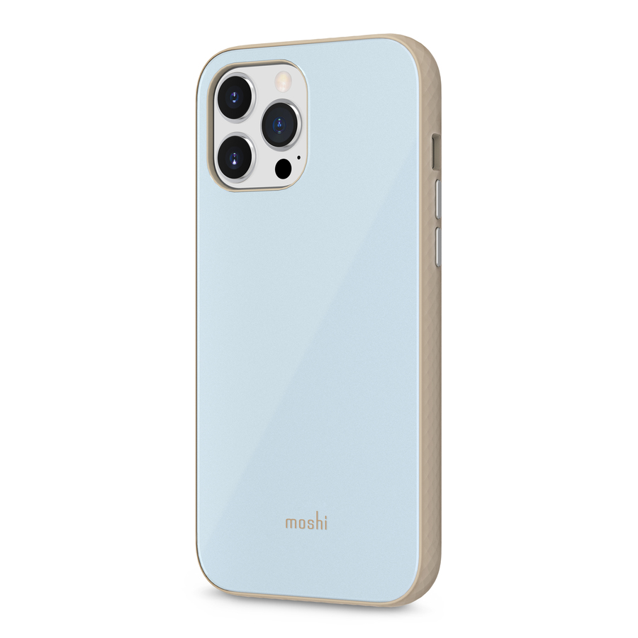 Moshi iGlaze Slim Hardshell Case Dahlia Pink for iPhone 13 Pro
