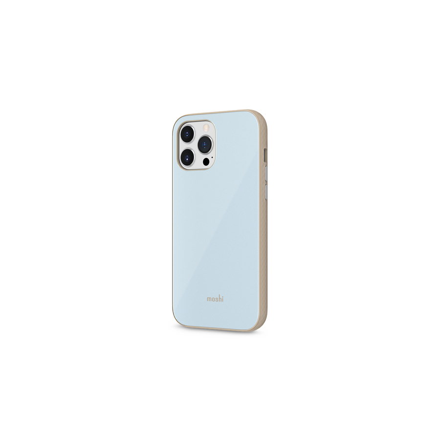 Moshi iGlaze Slim Hardshell Case Adriatic Blue for iPhone 13 Pro Max