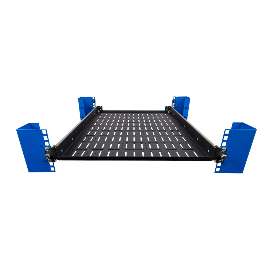 Rack Solutions 1U Modular Device Testing Sliding Rack Shelf 28in Depth