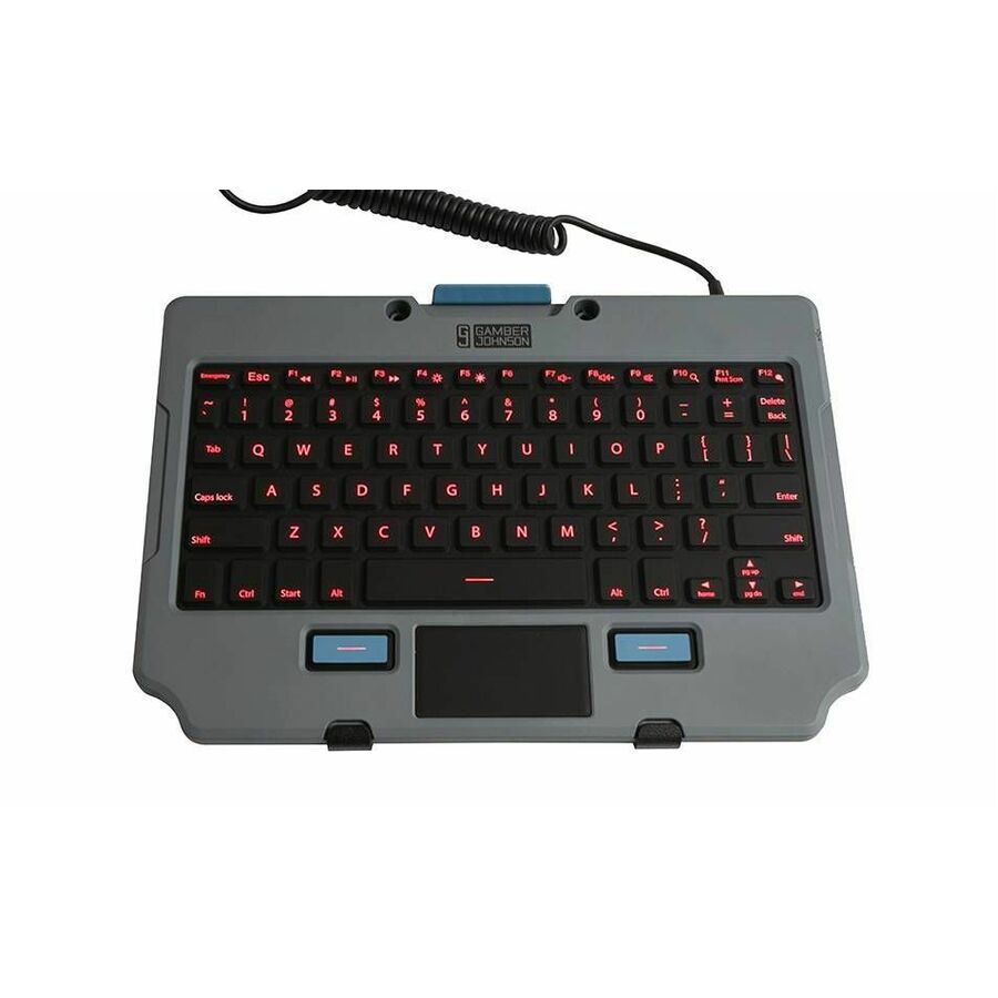 PMT Gamber-Johnson Rugged Lite Backlit Keyboard