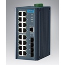 Advantech 16GE+4SFP Port Gigabit Unmanaged Industrial Switch