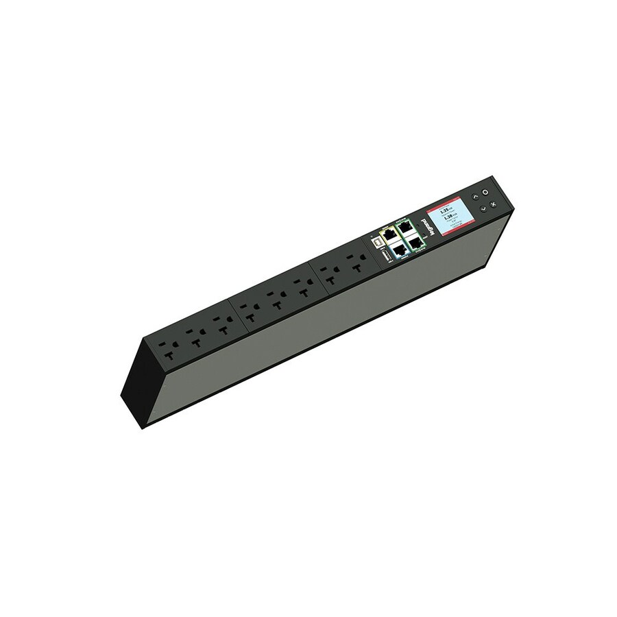 Legrand Rack PDU, Network Metered, 1U, 16A, 120V, (8) 5-20R, L5-20P Cord