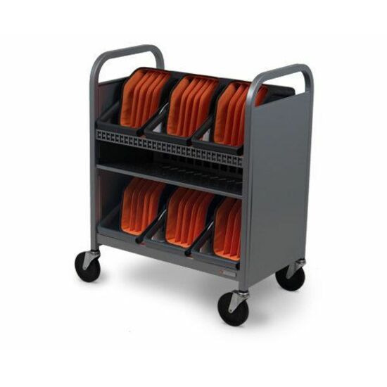 Bretford CUBE Transport Cart with Caddies - TVCT30CAD
