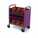 Bretford CUBE Transport Cart with Caddies - TVCT30CAD