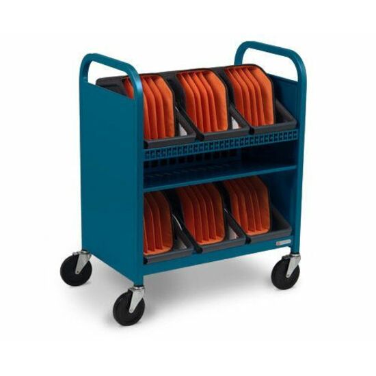 Bretford CUBE Transport Cart with Caddies - TVCT30CAD