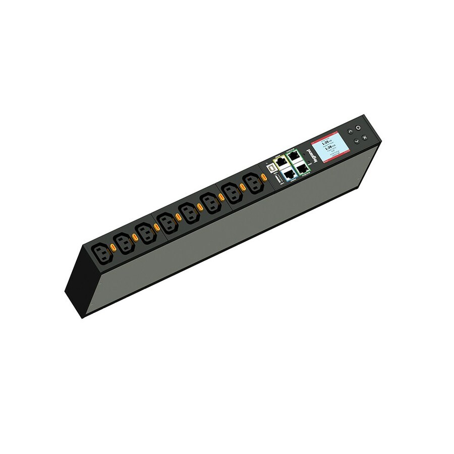 Legrand Rack PDU, Network Metered, ZeroU, 24A, 120V, (24) 5-20R, L5-30P Cord
