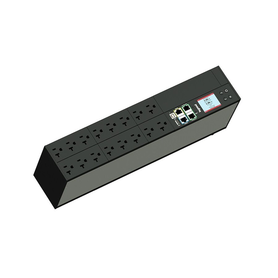 Legrand Rack PDU, Network Metered, ZeroU, 12A, 120V, (10) 5-20R, 5-15P Cord