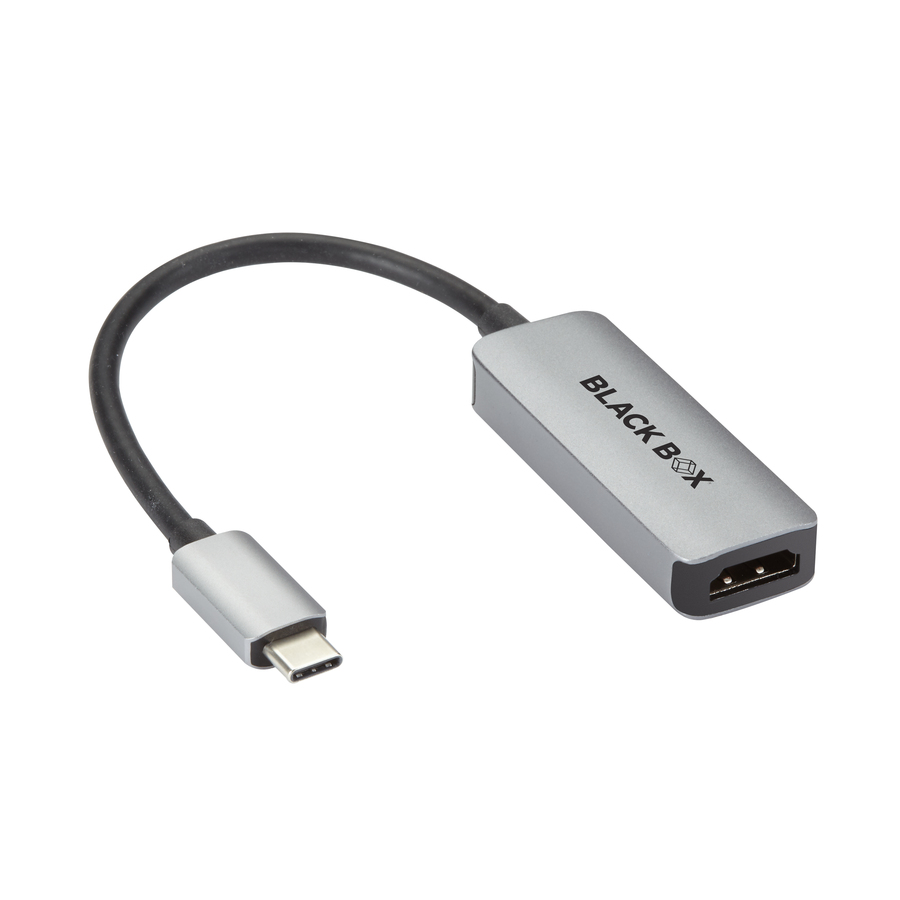 Black Box USB-C to HDMI 2.0 Adapter with 100W Power Delivery, 4K60, PD 3.0