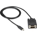 Black Box USB-C to VGA Adapter Cable, 1080p HD, 3ft