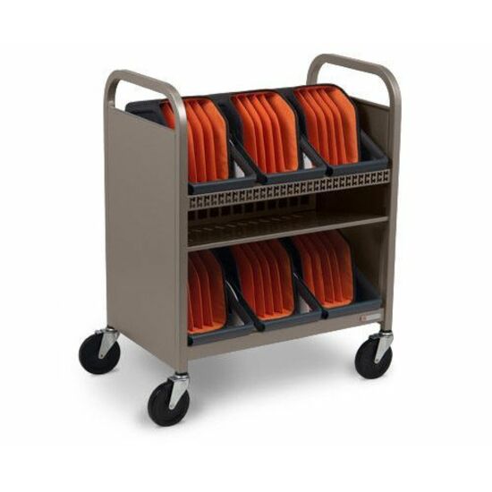 Bretford CUBE Transport Cart with Caddies - TVCT30CAD