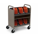 Bretford CUBE Transport Cart with Caddies - TVCT30CAD