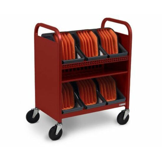 Bretford CUBE Transport Cart with Caddies - TVCT30CAD