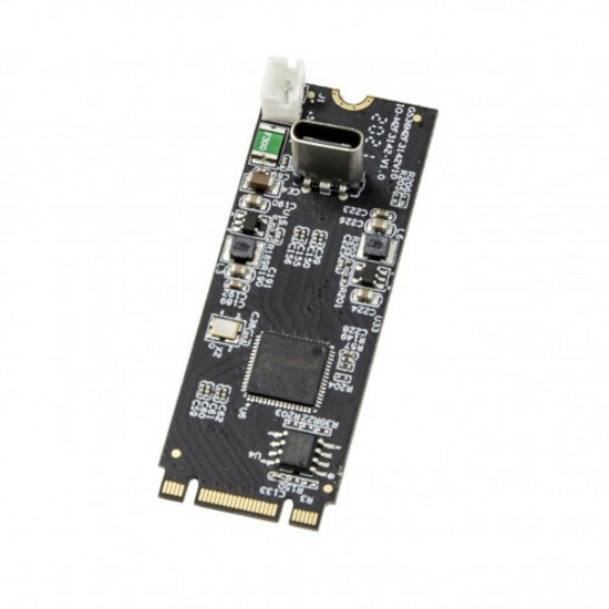 SYBA Multimedia USB 3.2 Gen 2 (10 Gbps) 1-Port Type-C M.2 22x60 B+M key Controller Card