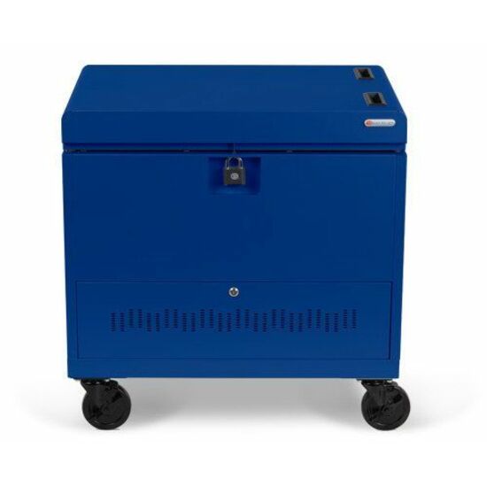 Bretford CUBE Toploader Cart with Caddies 30 Bay Charging Cart