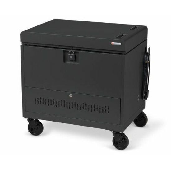 Bretford CUBE Toploader Cart with Caddies PRE-WIRED
