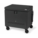 Bretford CUBE Toploader Cart with Caddies PRE-WIRED