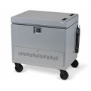 Bretford CUBE Transport Cart with Caddies - TVCT30CAD