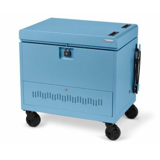 Bretford CUBE Toploader Cart with Caddies PRE-WIRED
