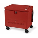 Bretford CUBE Toploader Cart with Caddies PRE-WIRED