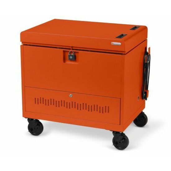 Bretford CUBE Toploader Cart with Caddies PRE-WIRED